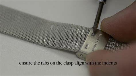 how to adjust my burberry watch stainless steel band|adjust metal watch strap size.